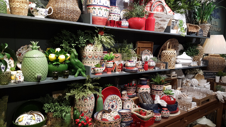 lojas de decoração