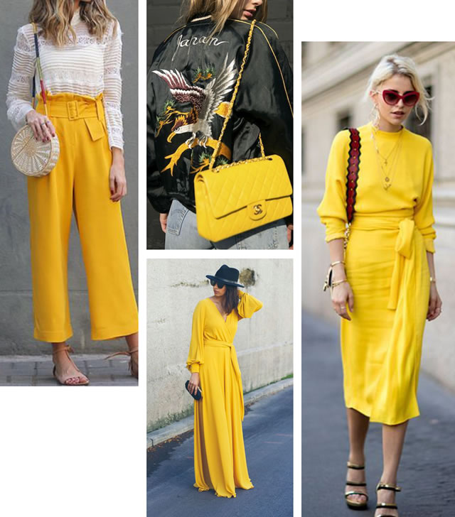 look amarelo