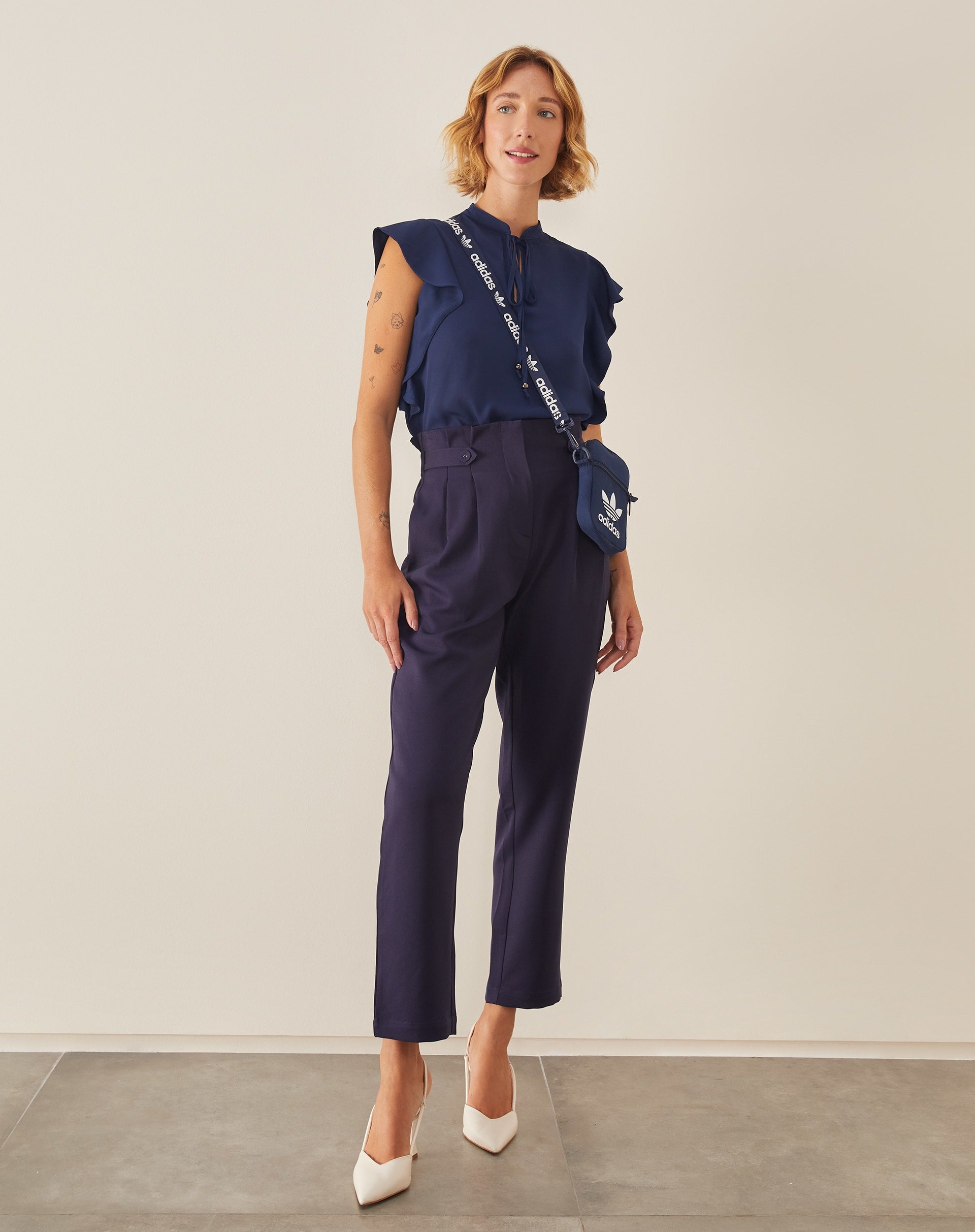 look com blazer jeans feminino alfaiataria