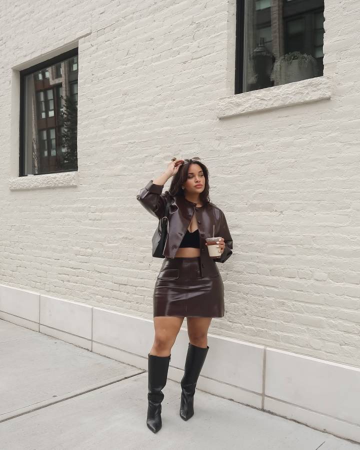 Jaqueta de Couro Marrom Feminina: Tendências e Dicas de Styling