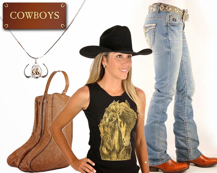 peças chave look country feminino