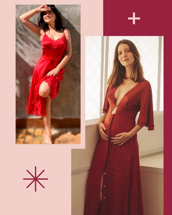 erros ao escolher vestido vermelho de natal