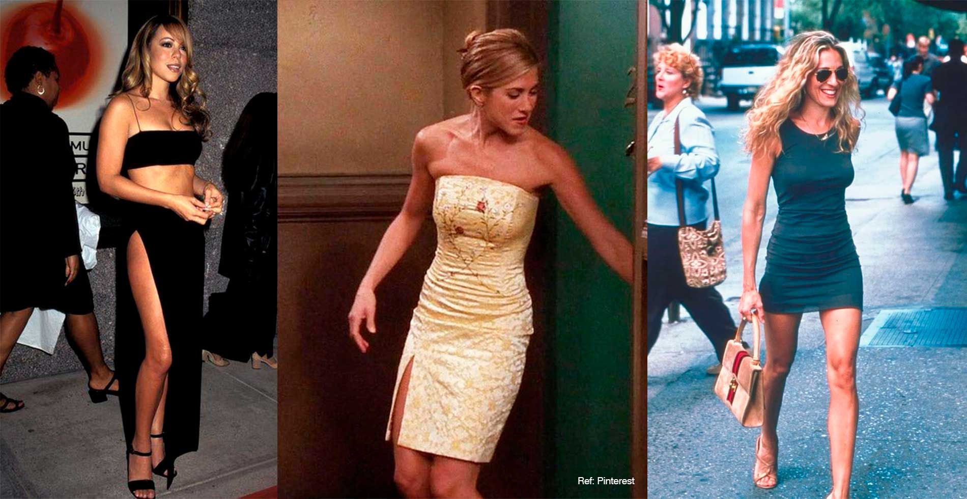 Look estilo anos 90 feminino moderno