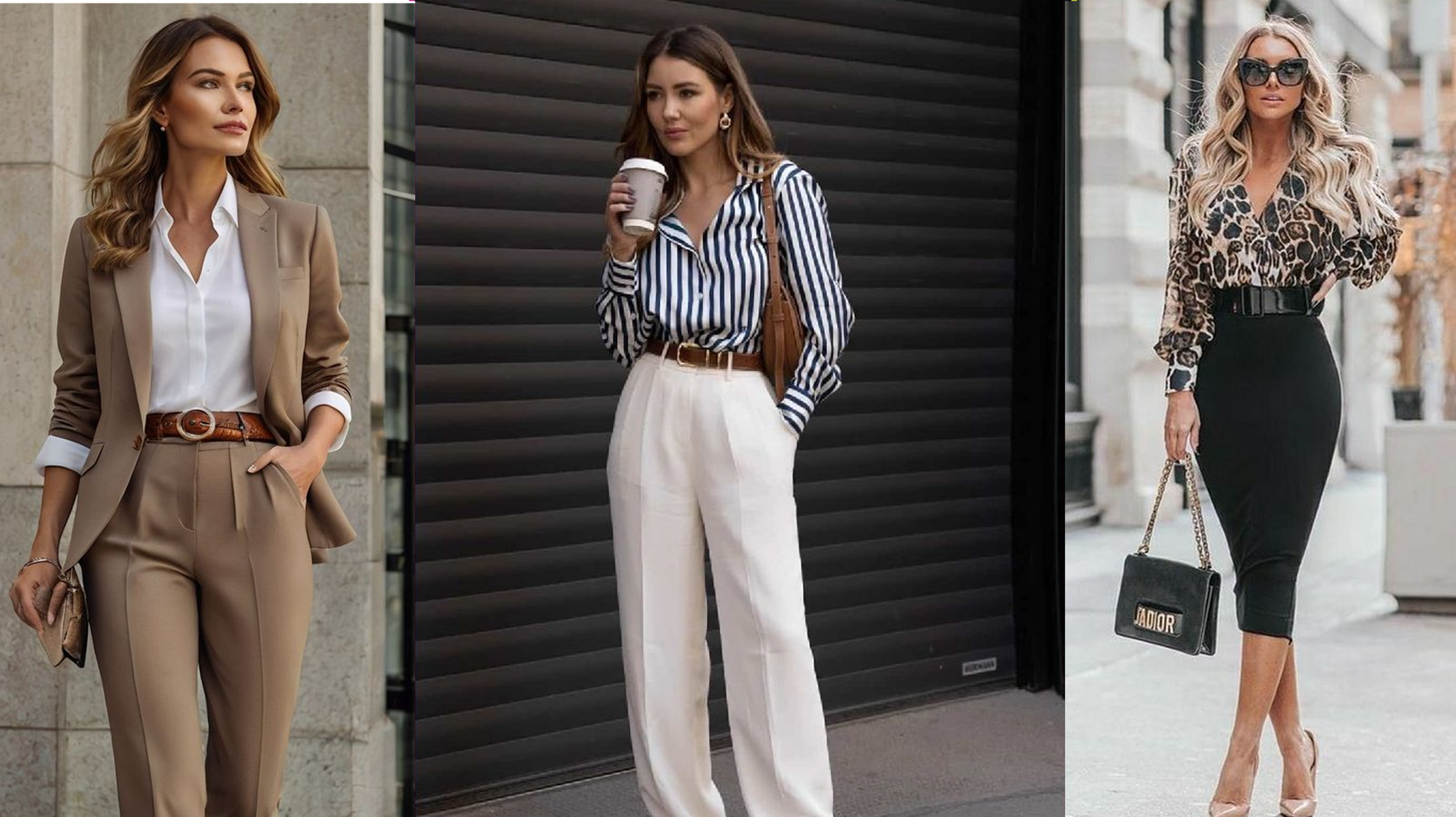 look executivo feminino moderno