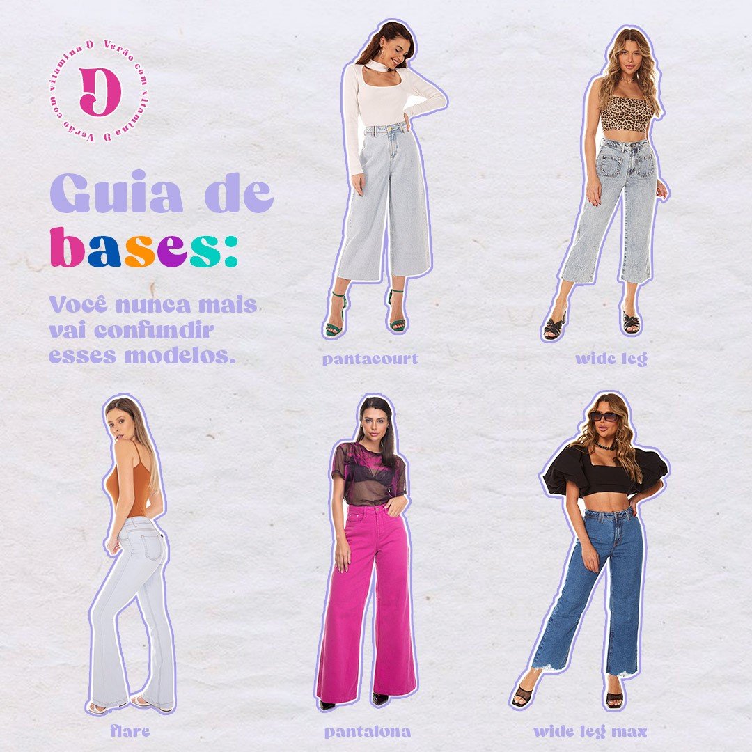 looks com calça wide leg