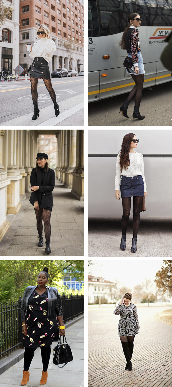 looks com meia calça