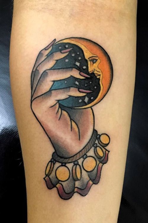 tatuagem lua e estrelas significado