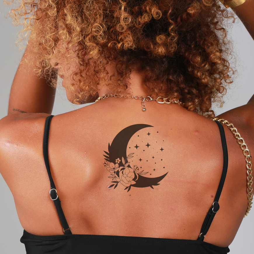 tatuagem lua feminina