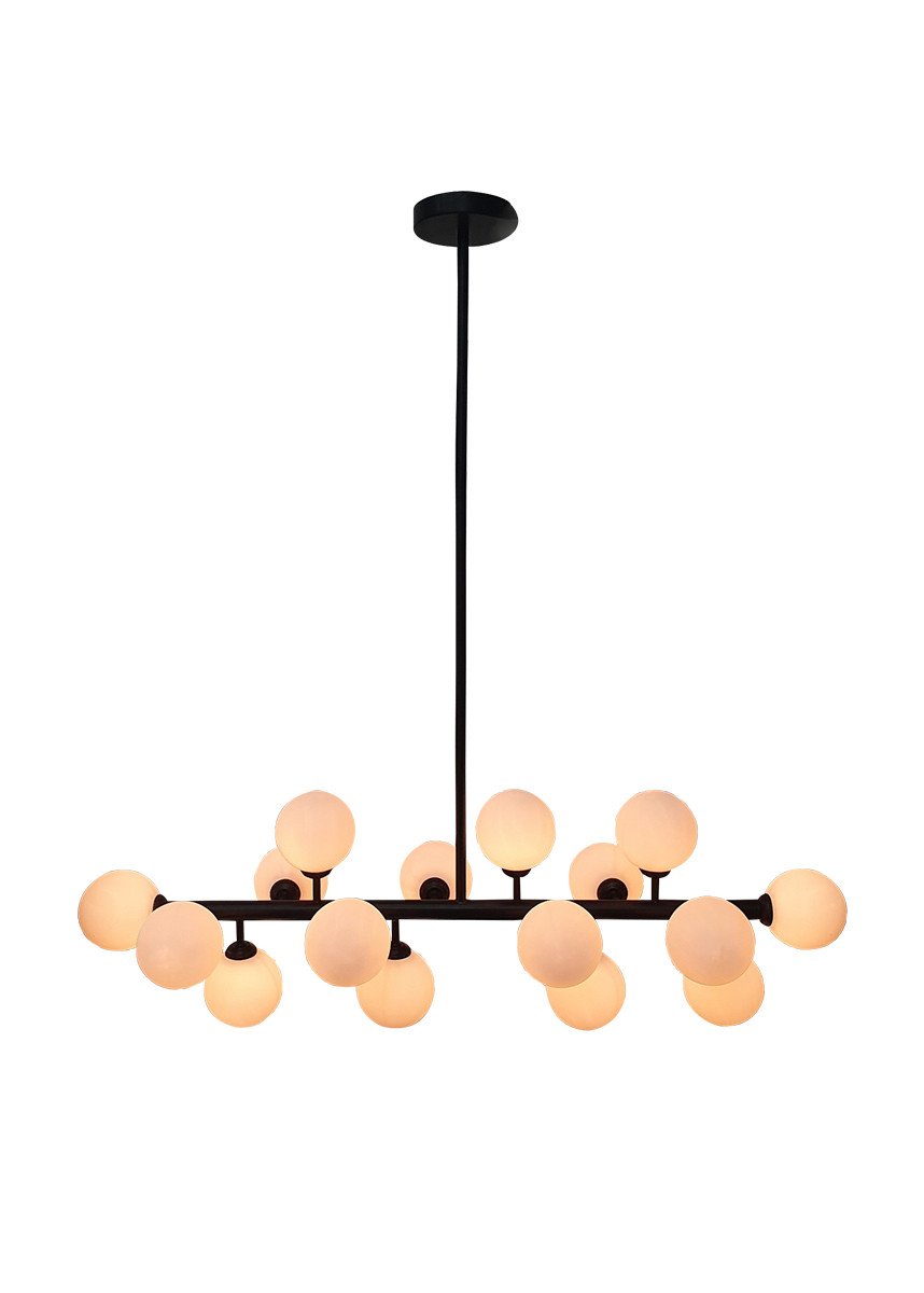 5 Ideias de Luminárias de Bola para Sala de Estar