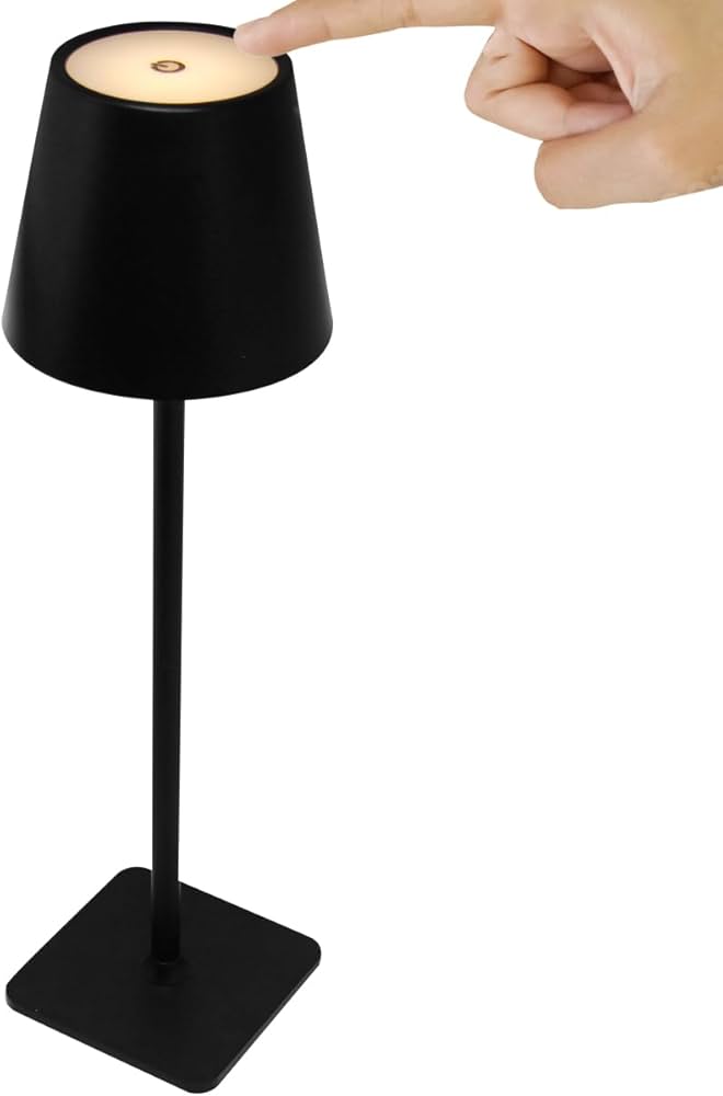 luminaria de mesa touch