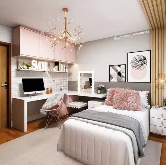 melhores luminarias de teto para quarto pequeno