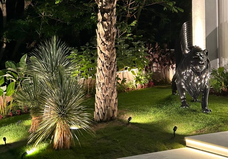 como escolher lustre de jardim com ip65 para áreas descobertas