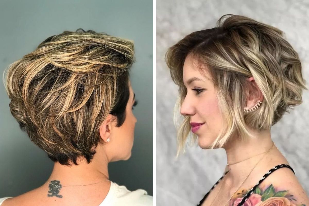 luzes cabelo feminino