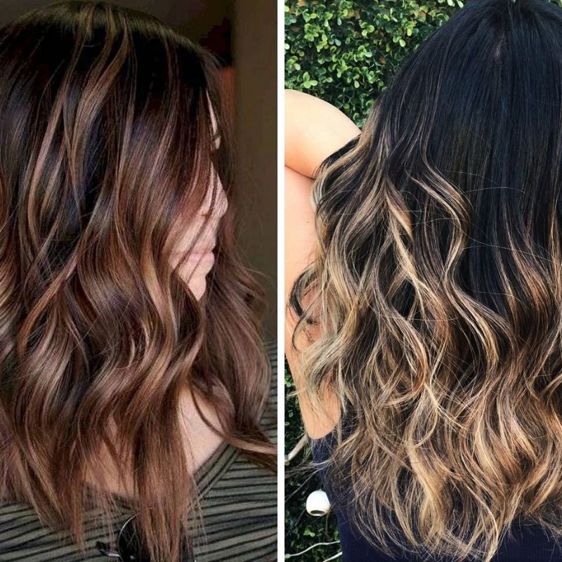 Ombré hair vs. zigue-zague: qual técnica escolher para seu cabelo preto?