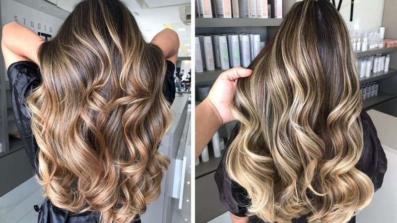 ideias morena iluminada cabelo liso