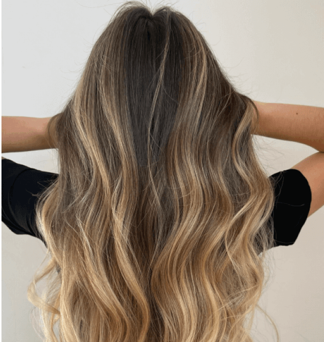 luzes platinadas ou morena iluminada para cabelo liso