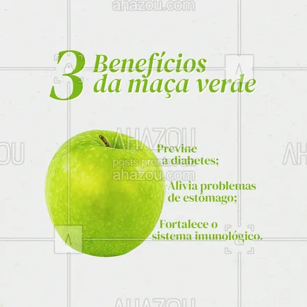 maça verde beneficios