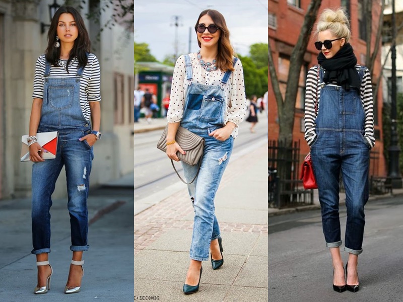macacão jeans feminino longo