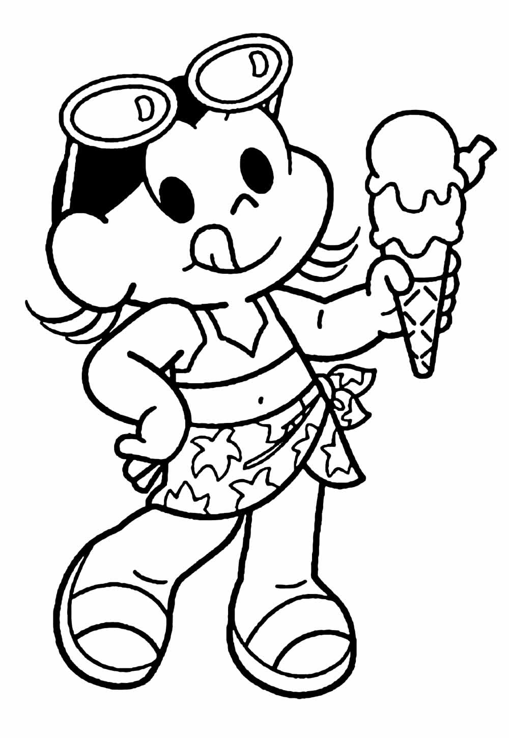 Magali para pintar