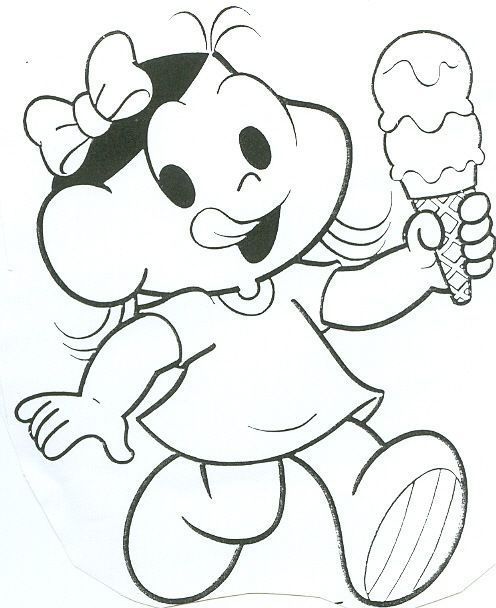 desenhos da Magali com o Mingau