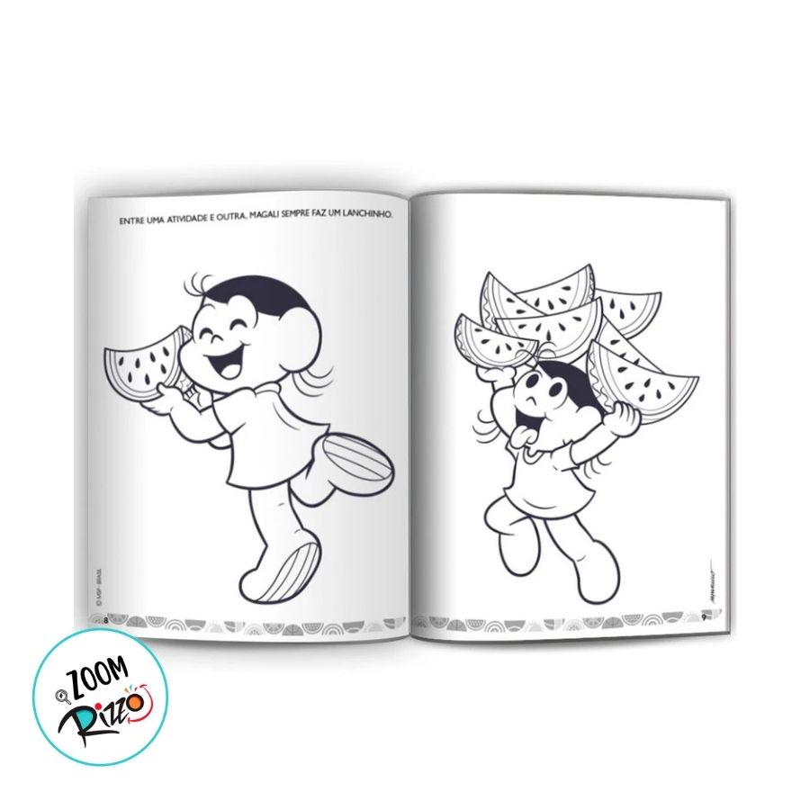 desenhos da Magali para imprimir