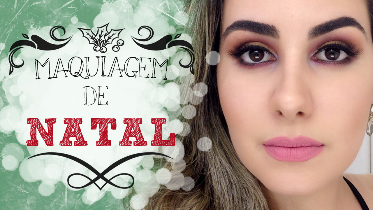 tutorial maquiagem cut crease natal 2015