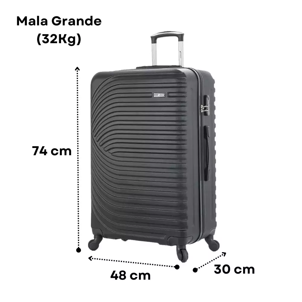 melhor mala de 32kg para viagem internacional