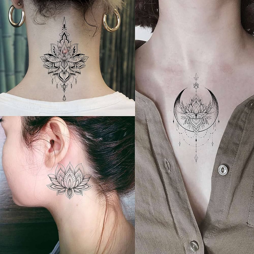 Mandalas Ornamentais: Tatuagens que Parecem Joias no Corpo