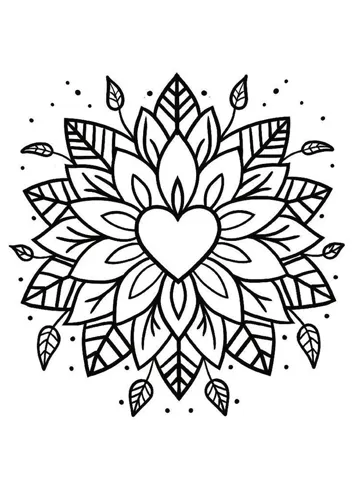 mandala para colorir infantil