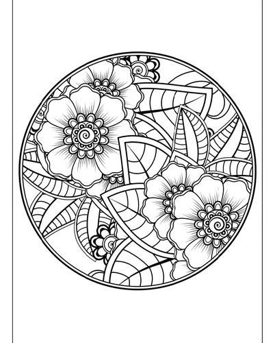 pdf mandala para colorir