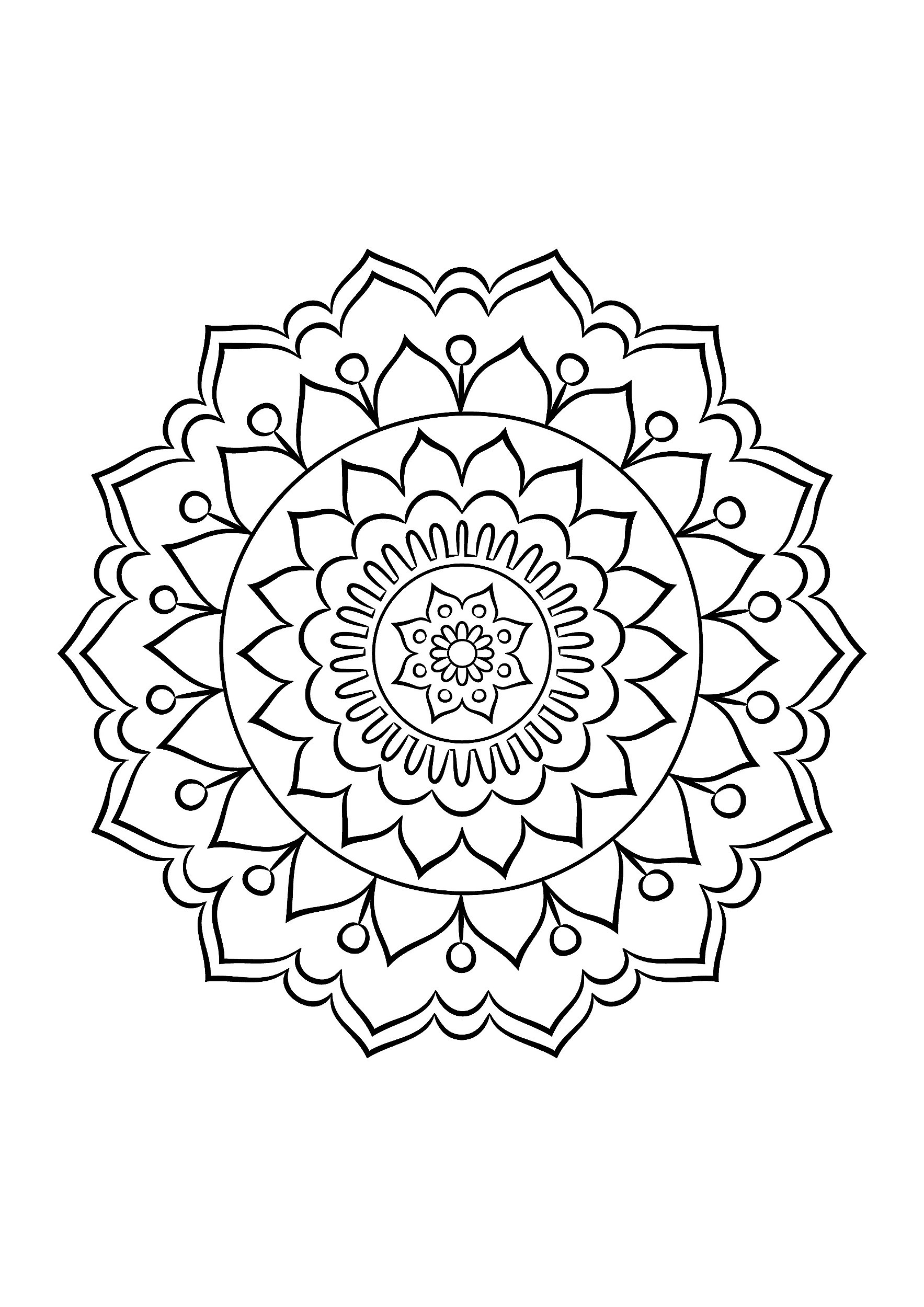significado das cores em mandalas