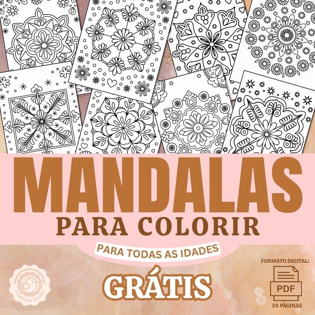 mandalas para imprimir grátis pdf