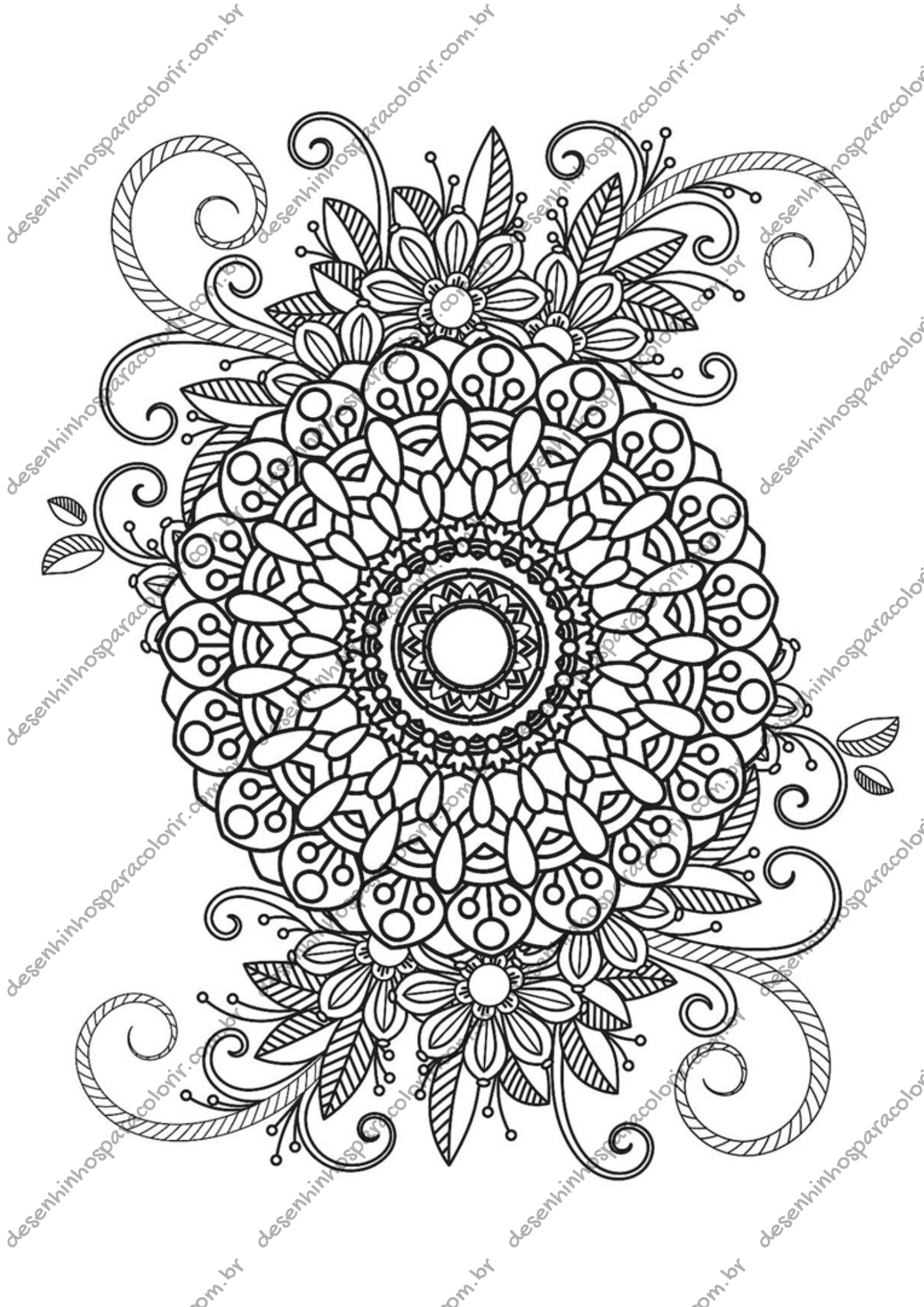 download de mandalas para imprimir