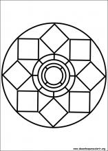 mandala para adultos colorir