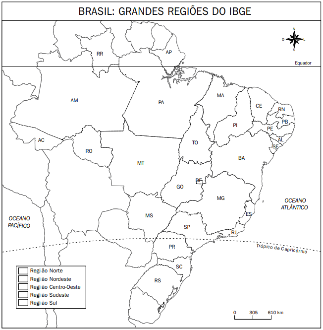 mapa américa do sul com países para colorir
