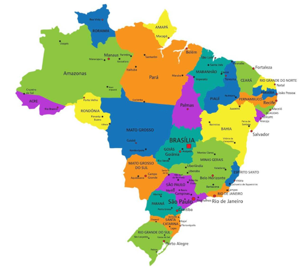 divisao territorial do brasil