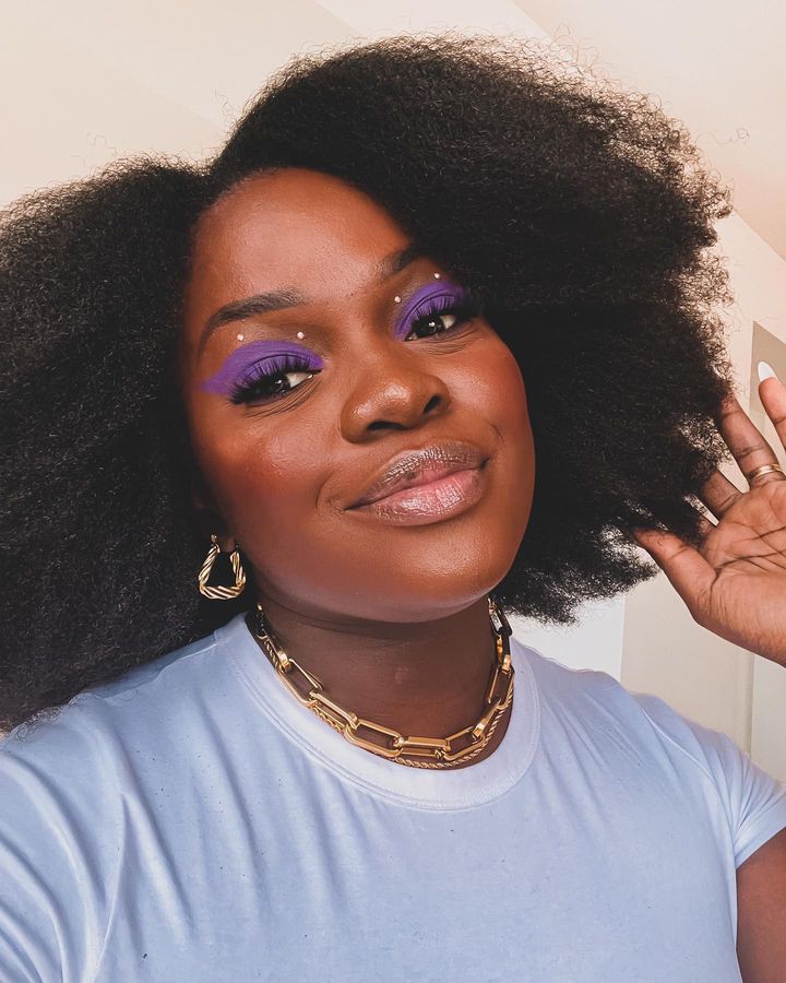 maquiagem com brilho