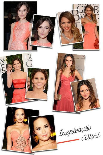 Maquiagem Coral