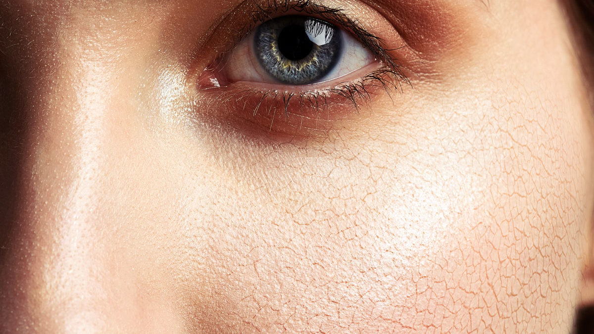 maquiagem craquelada