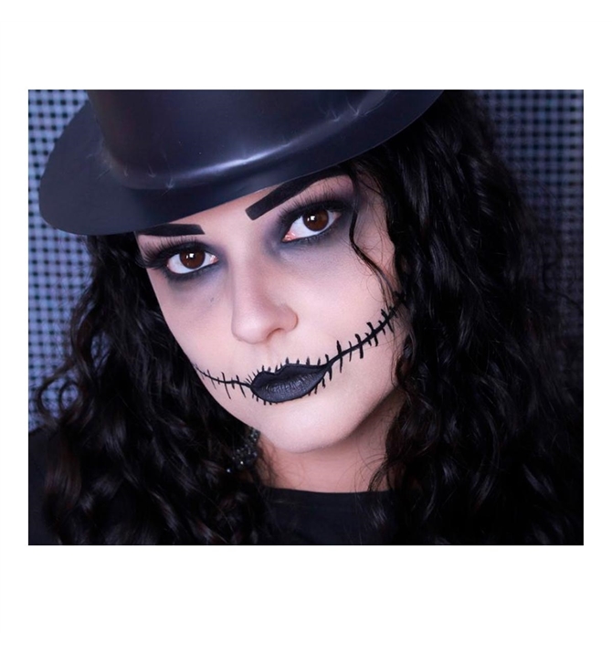 maquiagem de bruxa fácil e rápida