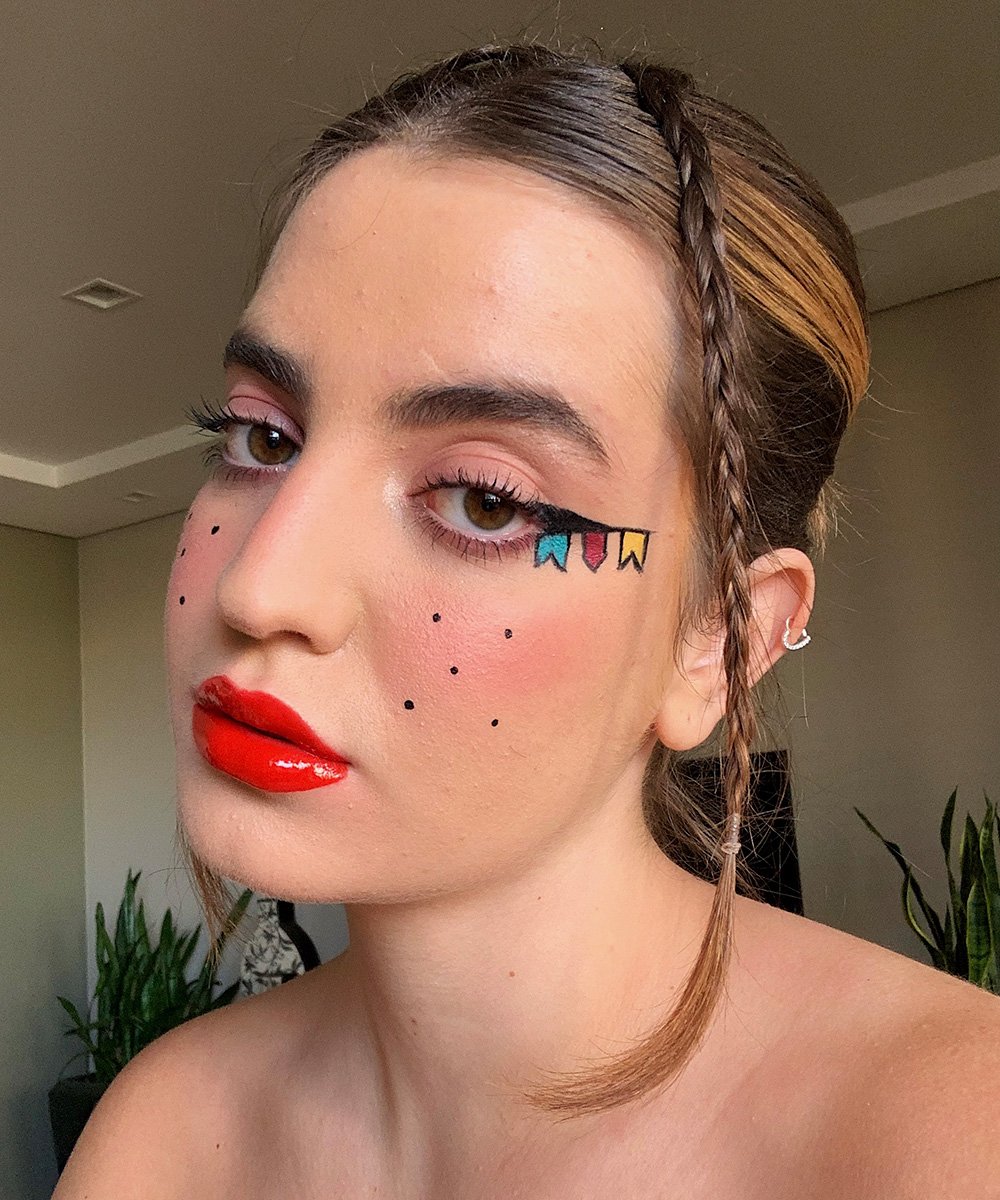 maquiagem de festa junina