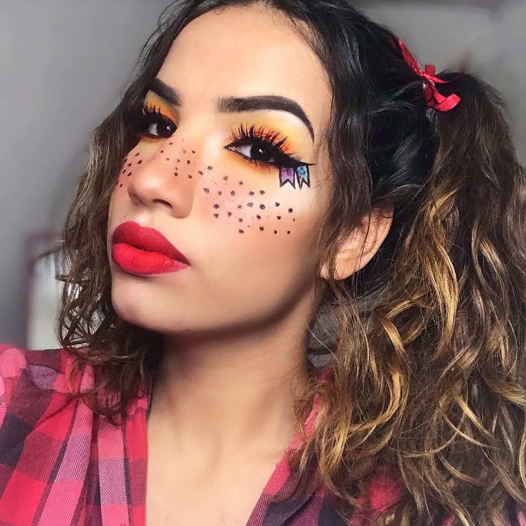 maquiagem de festa junina