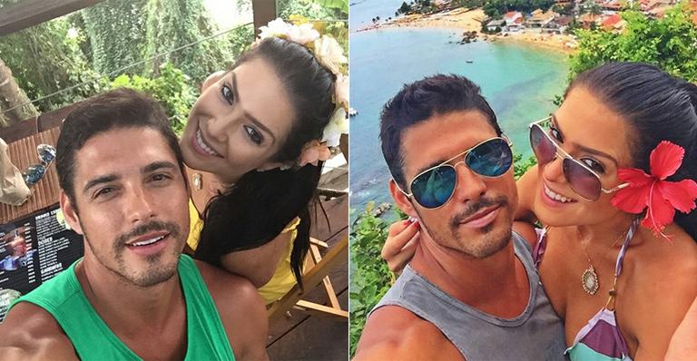 marlos cruz e namorada