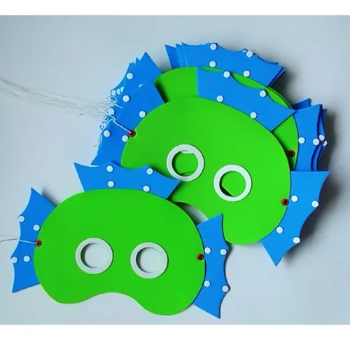 10 Ideias Criativas de Máscaras de Carnaval em EVA para Crianças