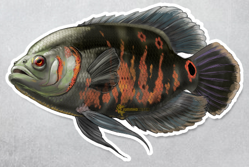 mascara de peixe em eva