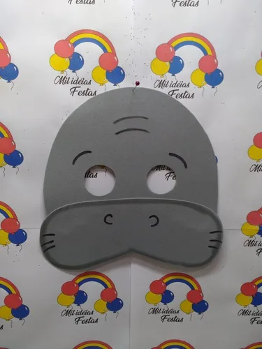 mascara de peixe em eva