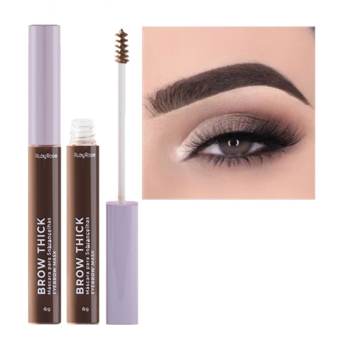 melhor máscara de sobrancelha para fixar