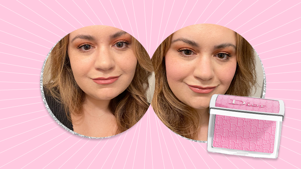 melhor blush dior rosy glow ou fenty beauty para encontro