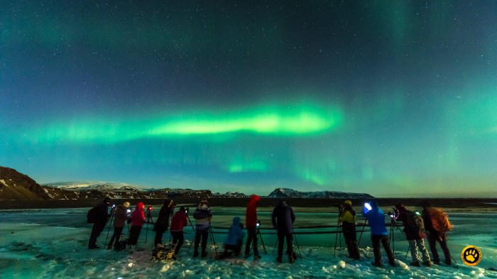Melhor época para ver Aurora Boreal na Islândia