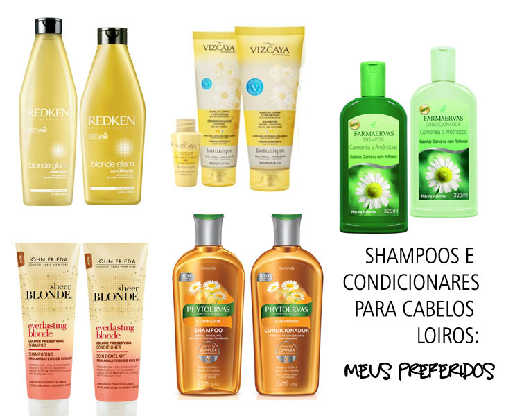 melhor shampoo para cabelos loiros